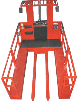 order picker with auxiliary lift